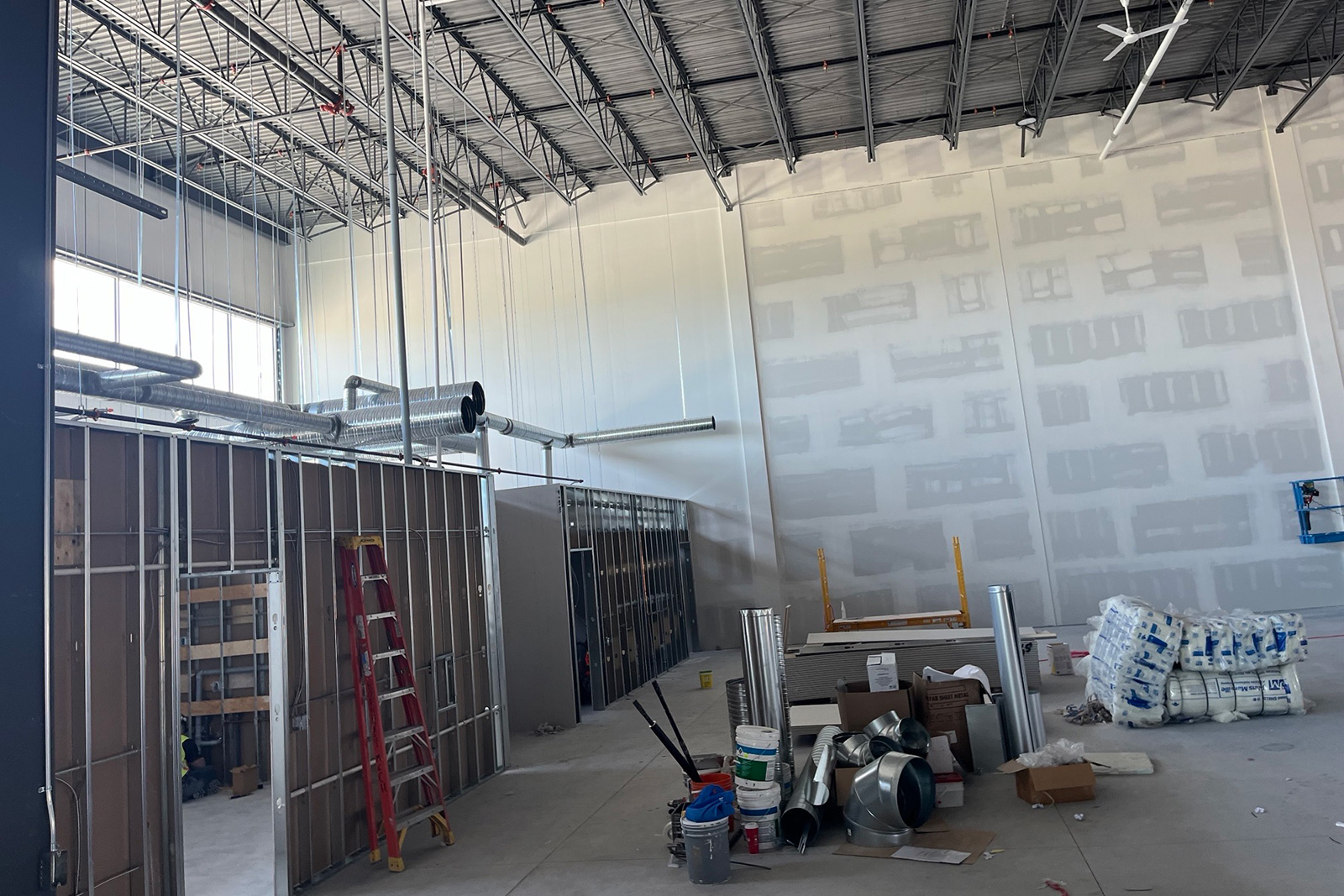 Artik - Tenant Fit Up - Demising wall taping and office drywall